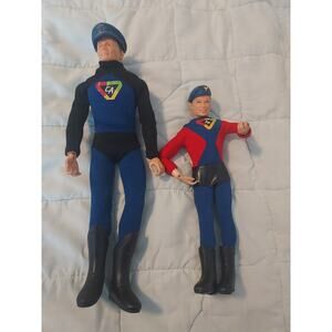 Captain Action 12" Adult and Boy 1966 - 1967 Ideal Brand Full Costumes Boots